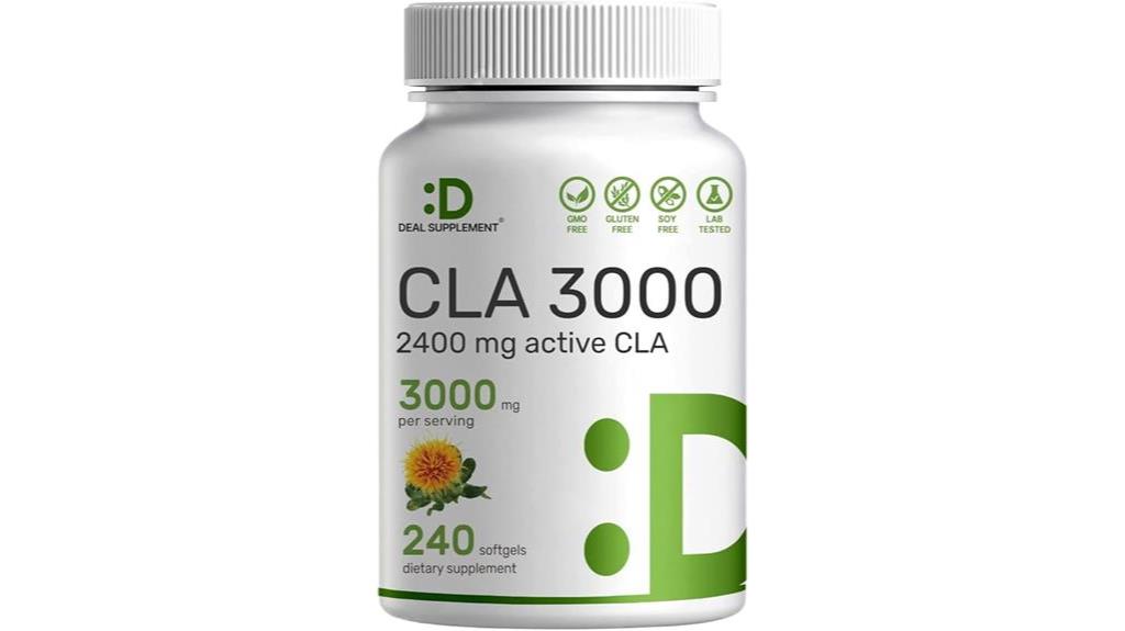 The 5 Best Cla Supplements Of 2024 - Boost Your Fitness Goals Today 5 High Potency Cla Softgels