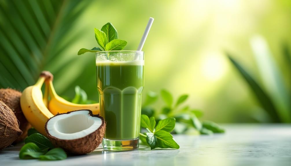 Top 3 Muscle Recovery Shakes To Enhance Your Post-Workout Routine 3 High Protein Smoothie With Spinach