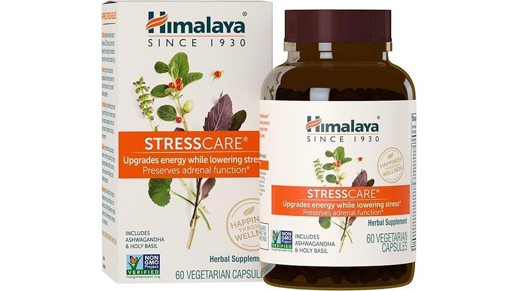 10 Best Adaptogen Supplements For Stress Relief: Find Your Calm In 2025 5 Himalaya Stresscare Herbal Capsules