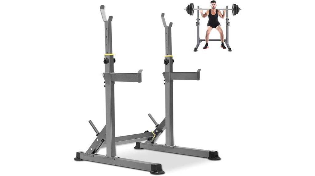Home Gym Adjustable Rack