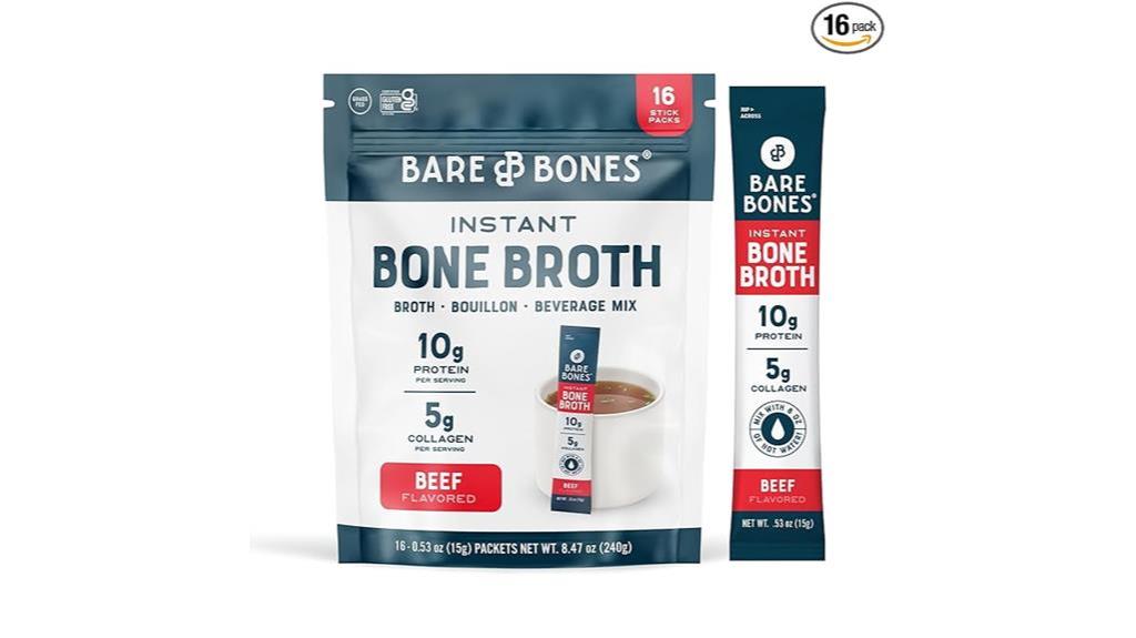 10 Best Bone Broth Supplements For Ultimate Nutrition In 2024 9 Instant Beef Bone Broth