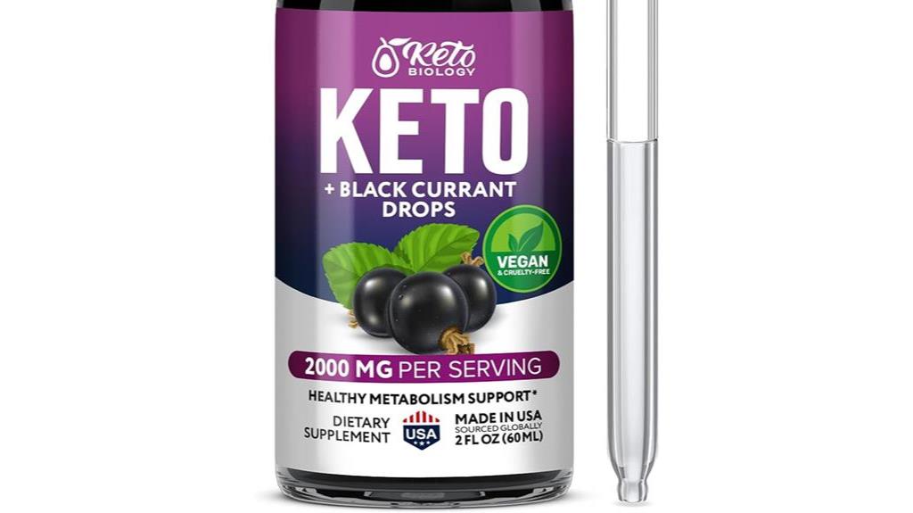 10 Best Keto Drops For Effortless Weight Loss And Enhanced Energy 10 Keto Black Currant Supplement