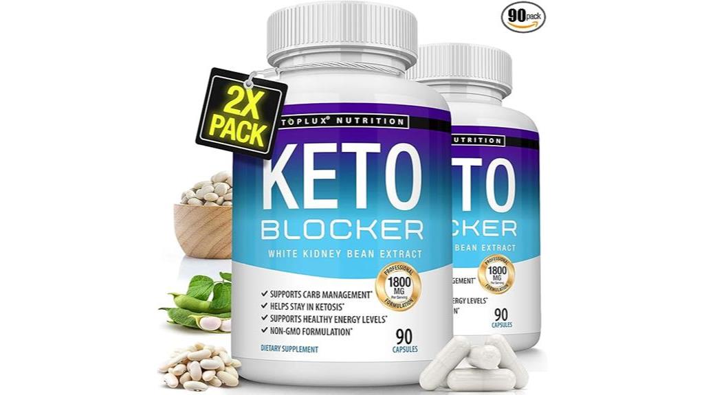 10 Best Natural Carb Blockers That Can Help You Manage Your Weight Effortlessly 2 Keto Blocker Pills Capsules
