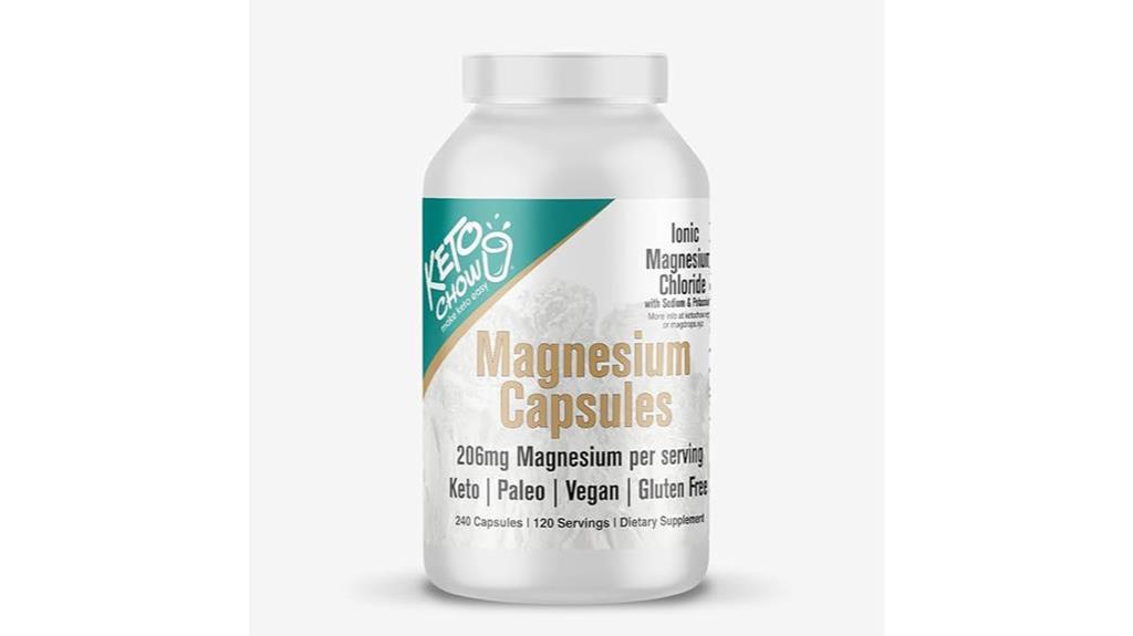 Keto Magnesium Capsules Supplement