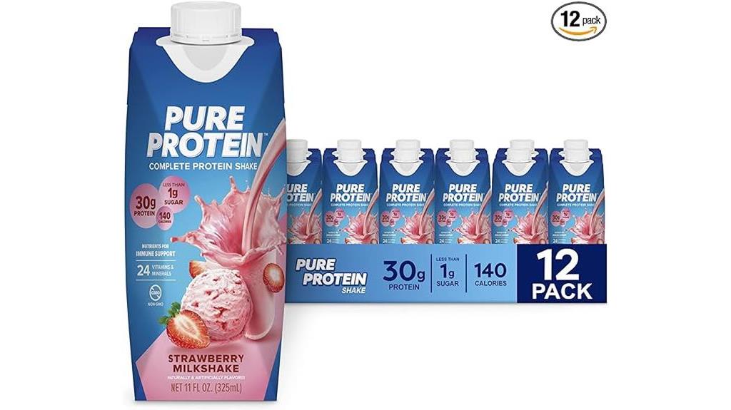 Keto Strawberry Protein Shake