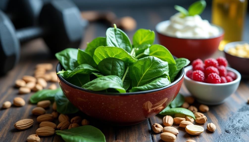Top 10 Post-Workout Recovery Foods To Boost Your Gains 7 Leafy Green Vegetable Plant