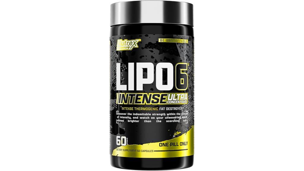 10 Best Fat Burners From Vitamin Shoppe You Need To Try In 2024 6 Lipo6 Black Intense Fat Burner