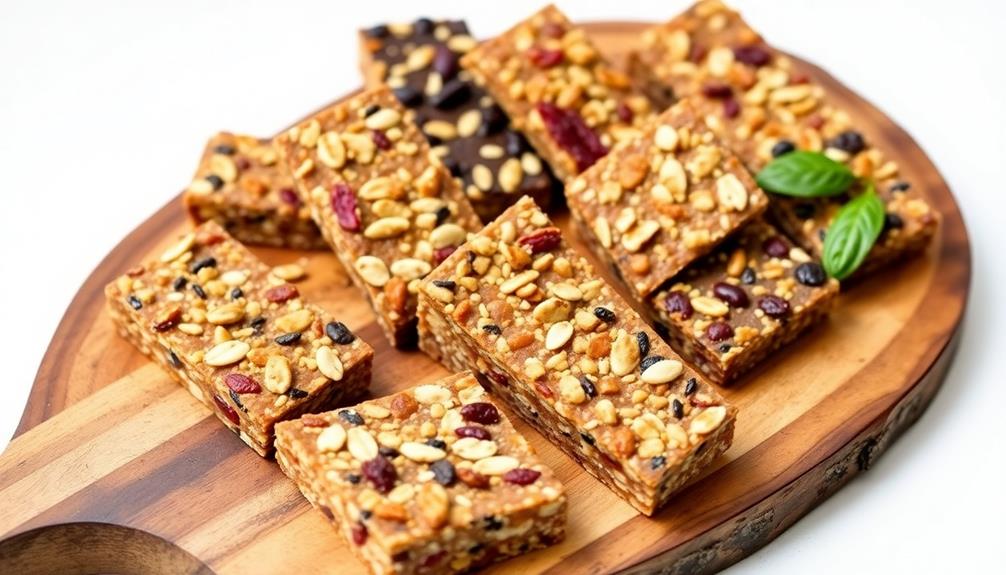 low sugar energy bars recommended