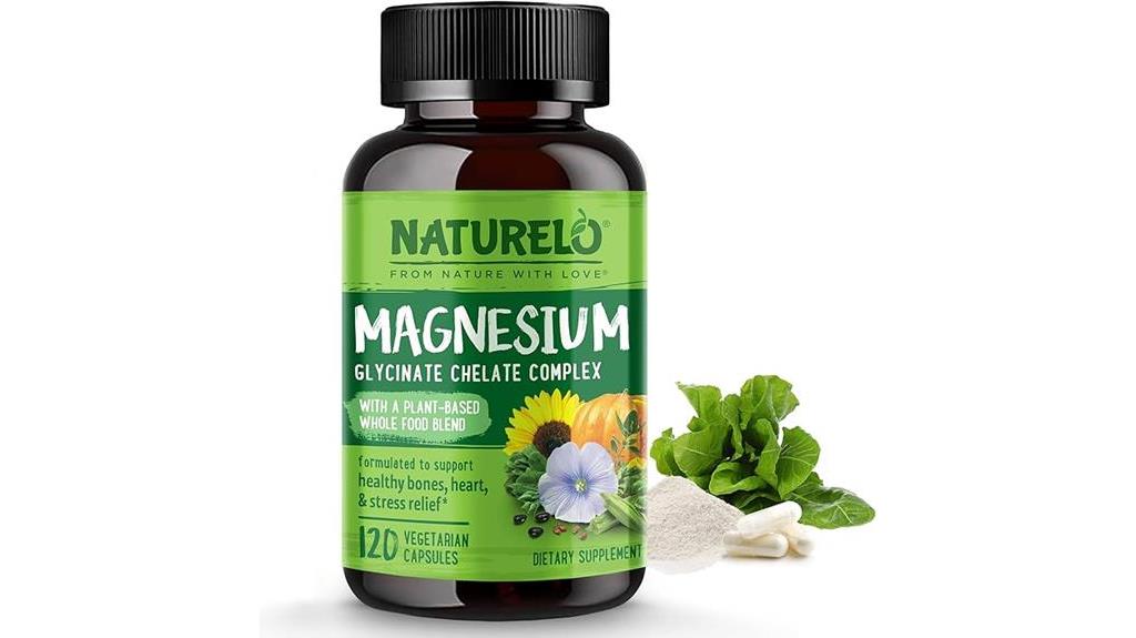 Magnesium Glycinate Supplement Capsules