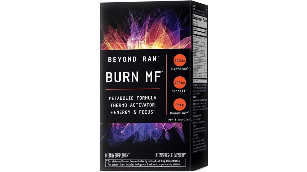 10 Best Burn Evolved Ingredients For Maximum Performance And Fat Loss 4 Metabolic Formula Dietary Supplement