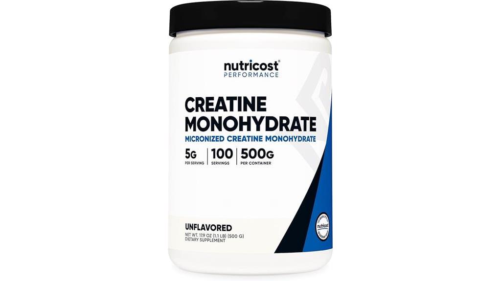 5 Best Creatine Supplements 1 Micronized Creatine Monohydrate Powder