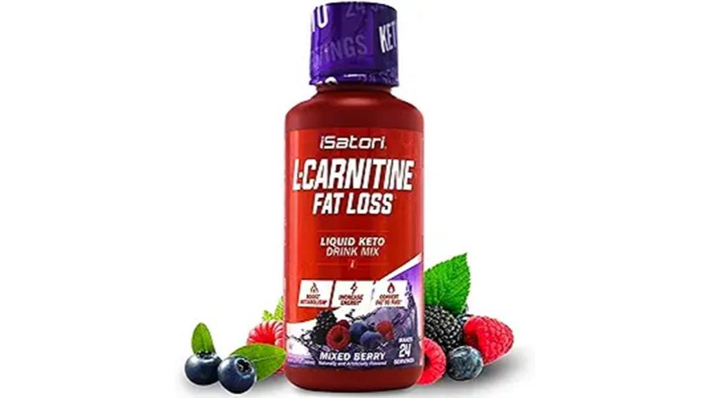 10 Best Liquid Fat Burners Of 2024: Boost Your Metabolism Effectively 10 Mixed Berry L Carnitine Supplement