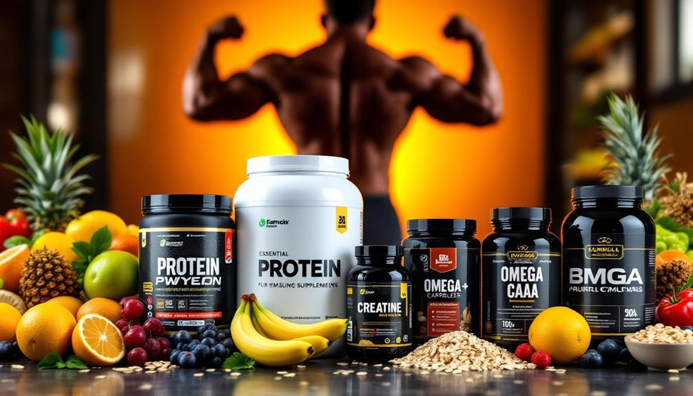 muscle gain supplements guide