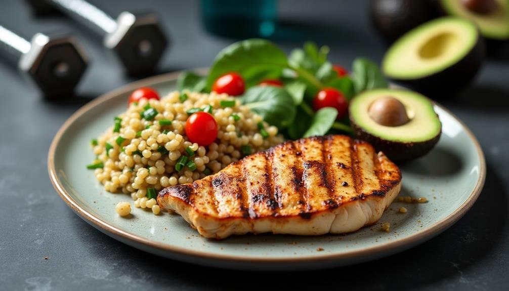 muscle repair food choices
