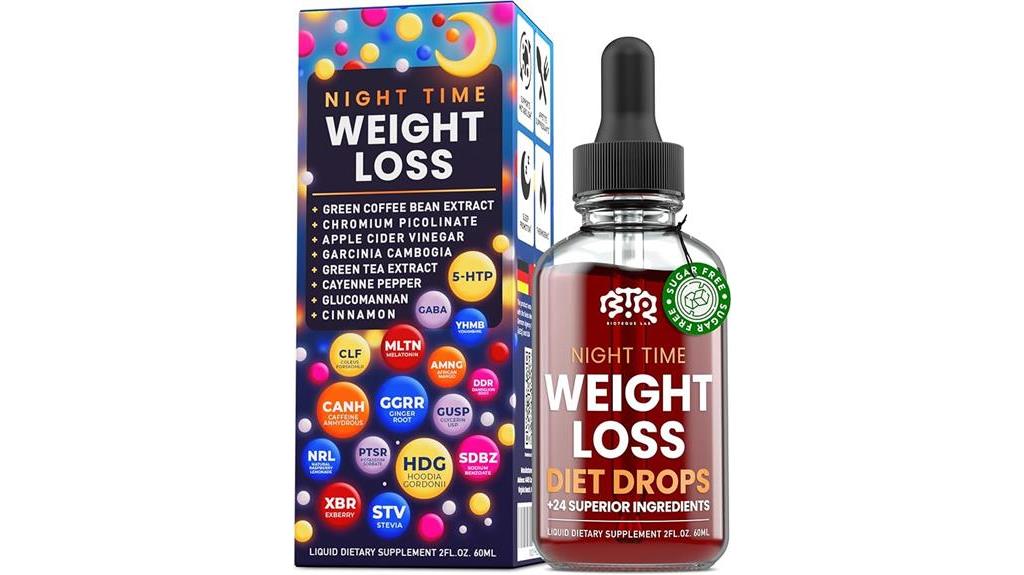 Nighttime Diet Drops For Weight Loss