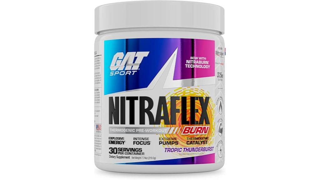 10 Best Thermogenic Pre-Workout Supplements To Boost Your Energy And Performance 10 Nitraflex Pre Workout Powder
