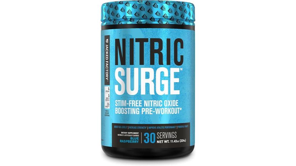 10 Best Caffeine-Free Pre-Workout Supplements For Peak Performance 9 Nitric Surge Pre Workout Powder
