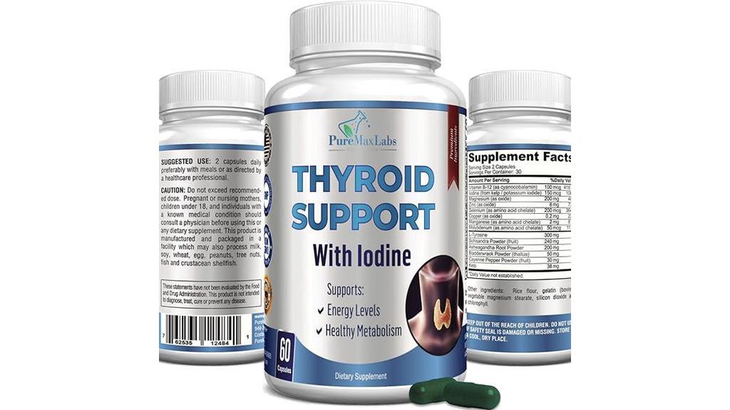 The 5 Best 1St Phorm Thyro Drive Supplements For Optimal Metabolism And Energy 5 Non Gmo Iodine Thyroid Support