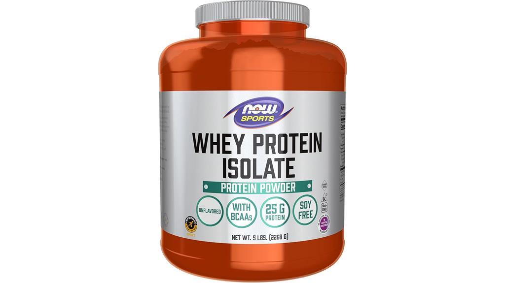 5 Best Isolate Protein Powders 3 Now Foods Whey Isolate