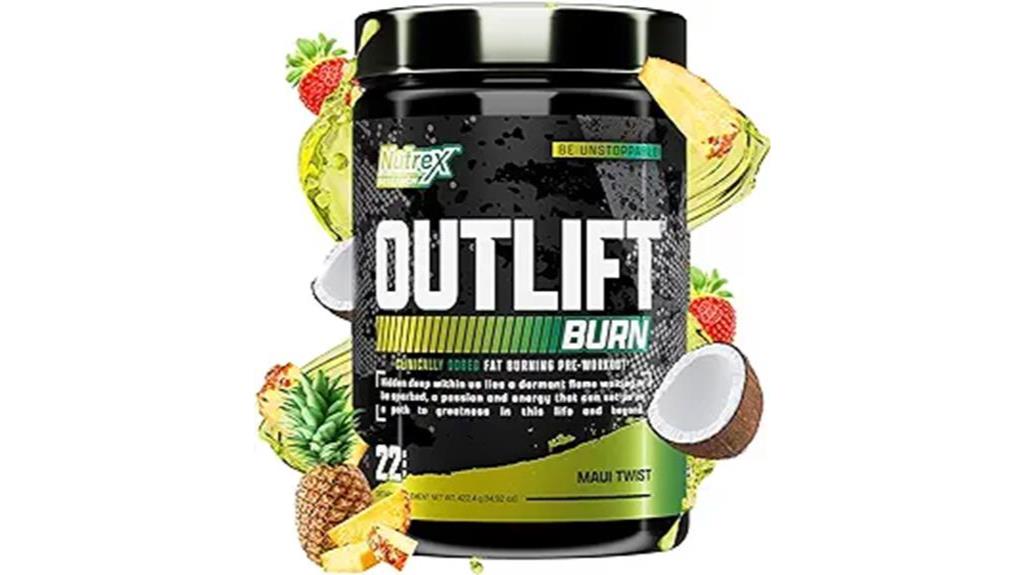 10 Best Thermogenic Pre-Workout Supplements To Boost Your Energy And Burn Fat 3 Nutrex Outlift Burn Powder
