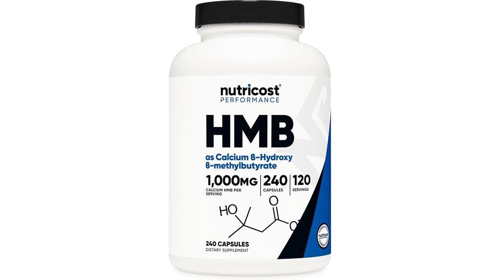 Nutricost Hmb Capsules 1000Mg