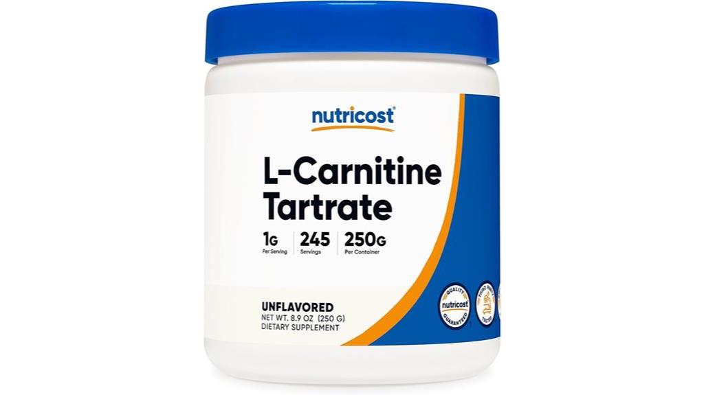10 Best 1St Phorm L-Carnitine Products To Boost Your Fitness Journey 9 Nutricost L Carnitine Powder