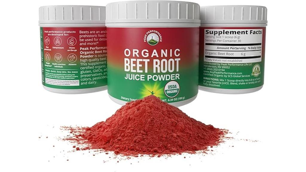 5 Best Beetroot Powders For Endurance: Boost Your Performance Naturally 1 Nutrient Rich Organic Beet Powder