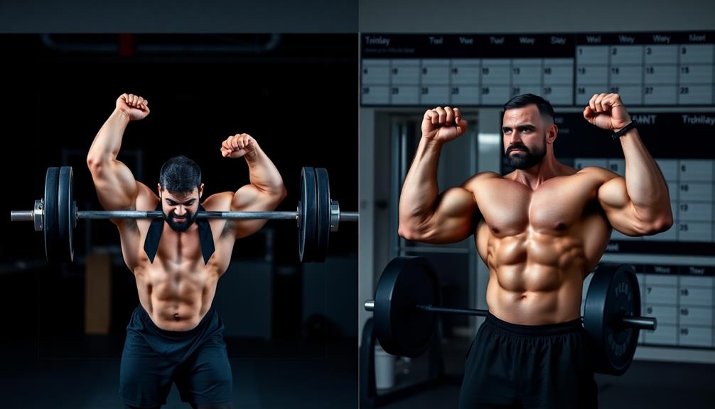 5 Key Differences In Hypertrophy Vs Strength Training 5 Optimal Training Schedule Balance