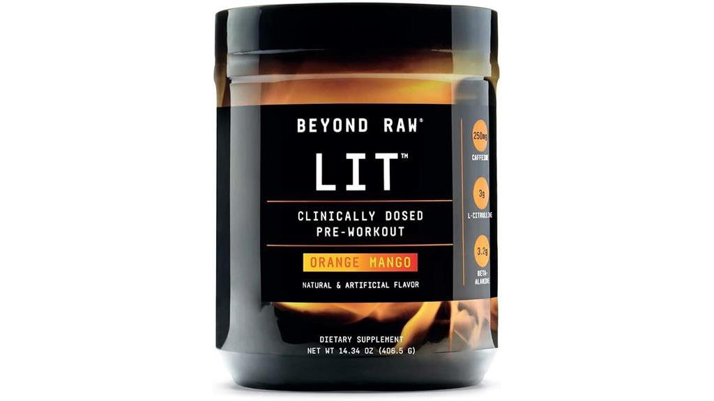 10 Best Fat Burning Thermogenic Powders To Supercharge Your Weight Loss Journey 2 Orange Mango Pre Workout Powder