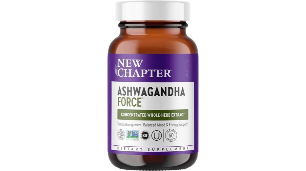 10 Best Adaptogen Supplements For Stress Relief: Find Your Calm In 2025 9 Organic Ashwagandha Supplement Capsules