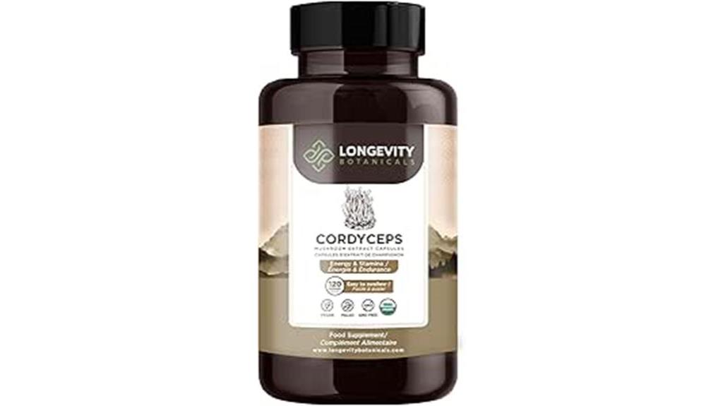 5 Best Mushroom Extracts For Endurance Athletes, Scientifically Backed 1 Organic Cordyceps Extract Capsules