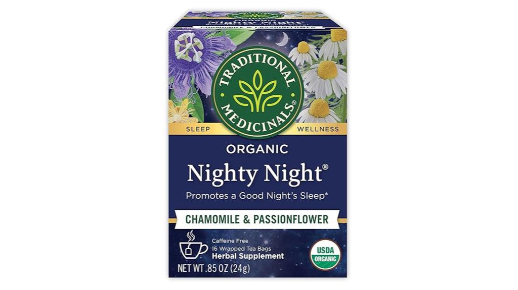 10 Best Sleep & Recovery Aids For Optimal Rest And Rejuvenation 5 Organic Nighty Night Tea