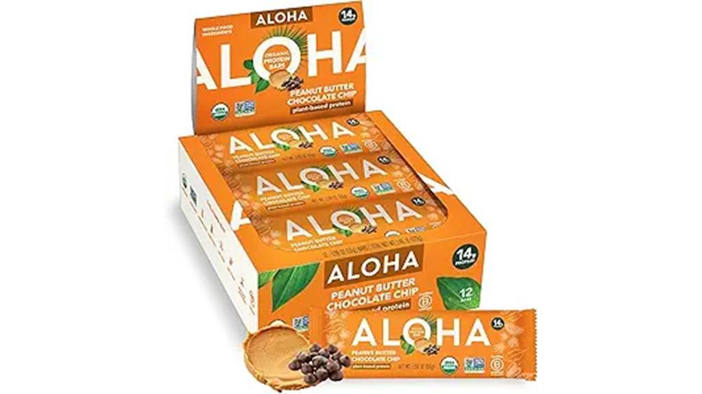 Organic Plant Based Protein Bars