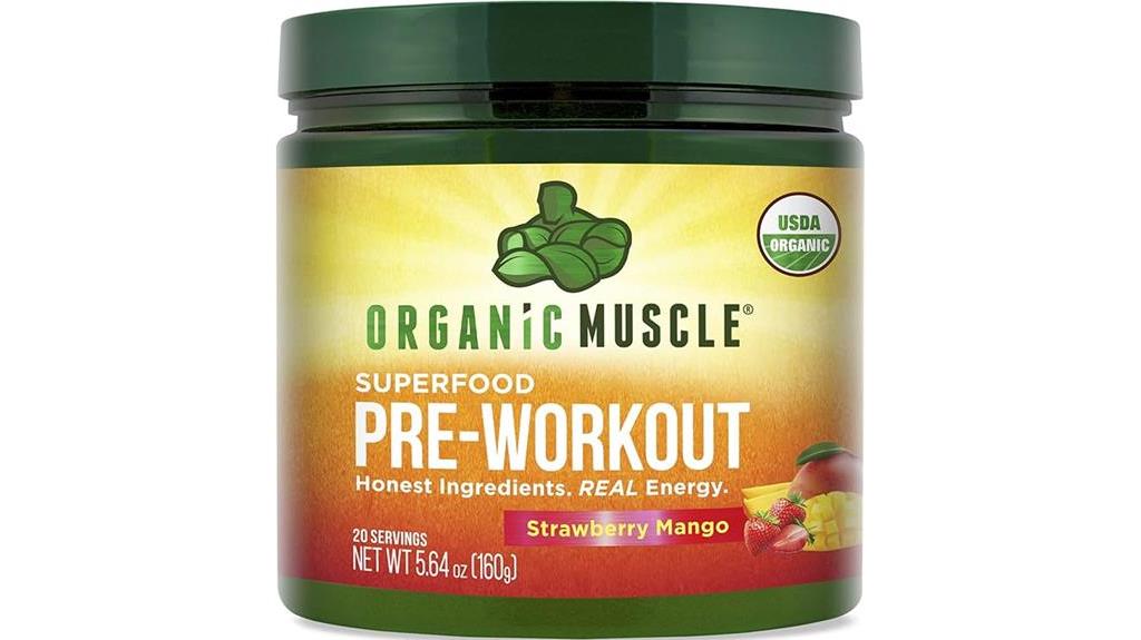Organic Pre Workout Powder Mix