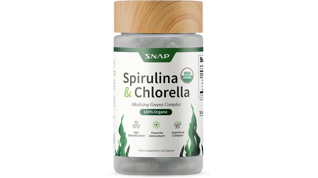 The 5 Best Chlorella And Spirulina Supplements For Detox, Backed By Science 5 Organic Spirulina Chlorella Capsules