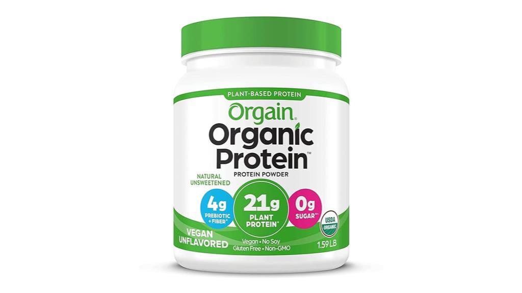 Organic Unflavored Vegan Protein