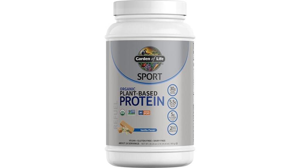 Organic Vegan Vanilla Protein