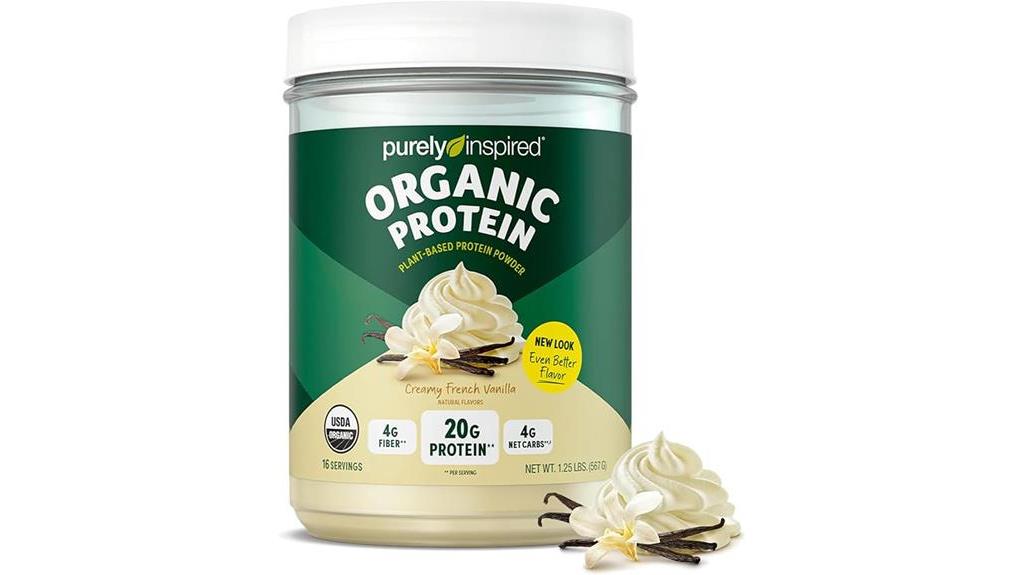 5 Best Pea-Based Protein Powders For Plant-Powered Fitness In 2024 4 Plant Based Vanilla Protein Powder
