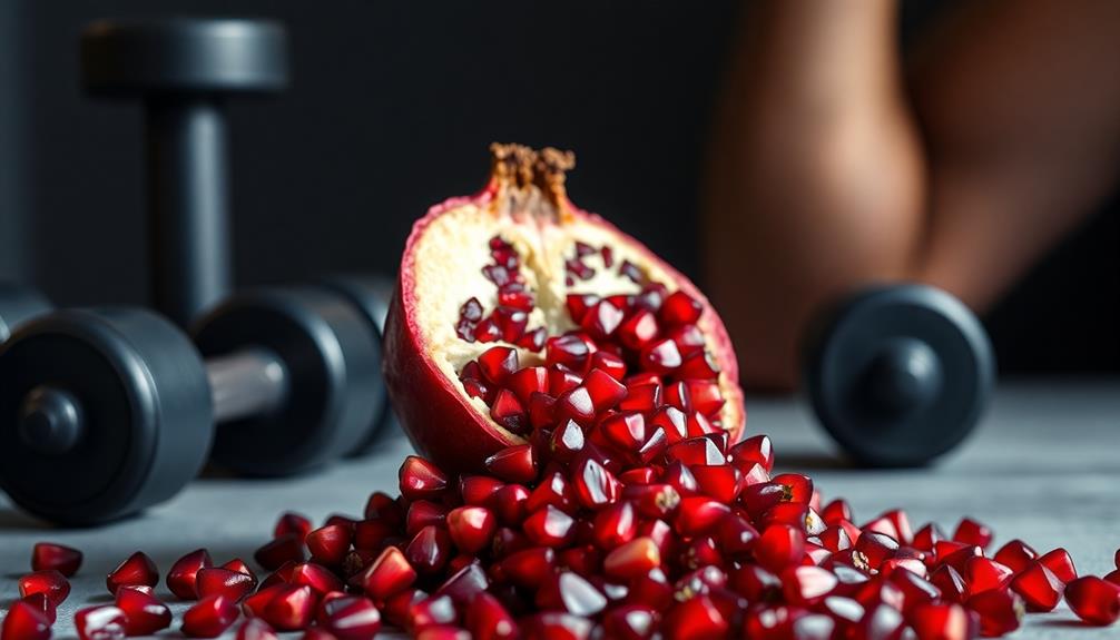 Top 10 Fruits For Muscle Growth 10 Pomegranate S Ruby Red Seeds