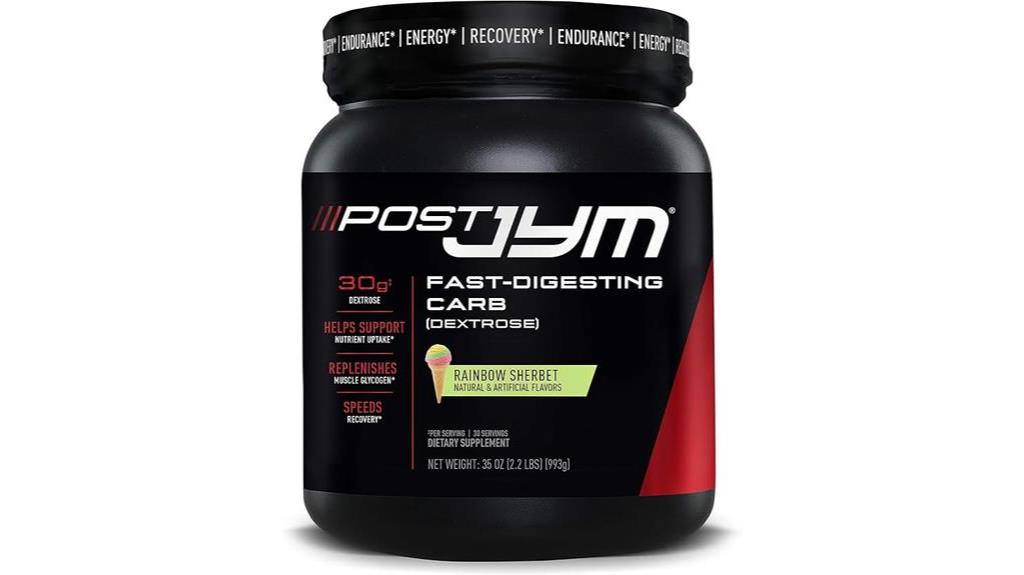 10 Best High-Carb Recovery Powders For Peak Post-Workout Performance In 2024 8 Post Jym Carb Blend