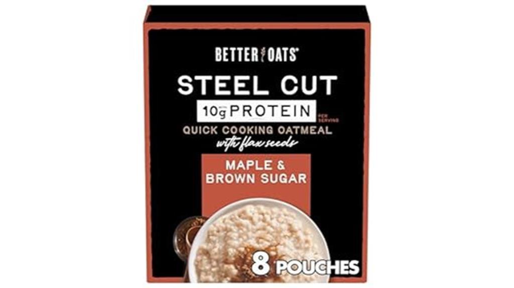 Protein Oatmeal Packets Box