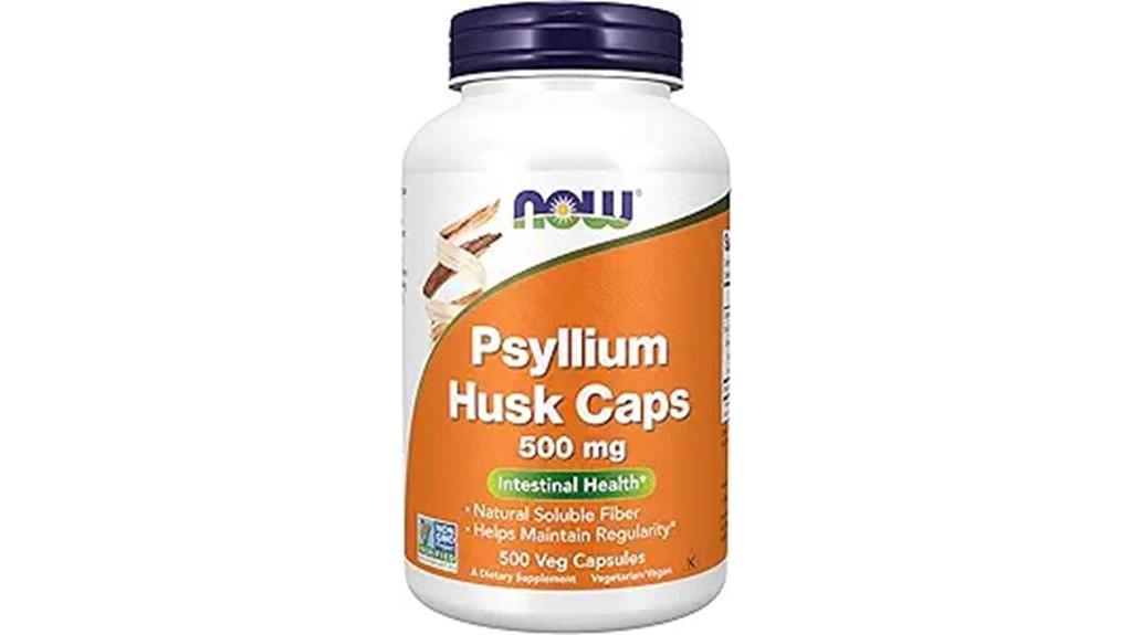 The 5 Best Fiber Supplements For A Ketogenic Diet - Your Guide To Staying Regular 3 Psyllium Husk Capsules 500Mg