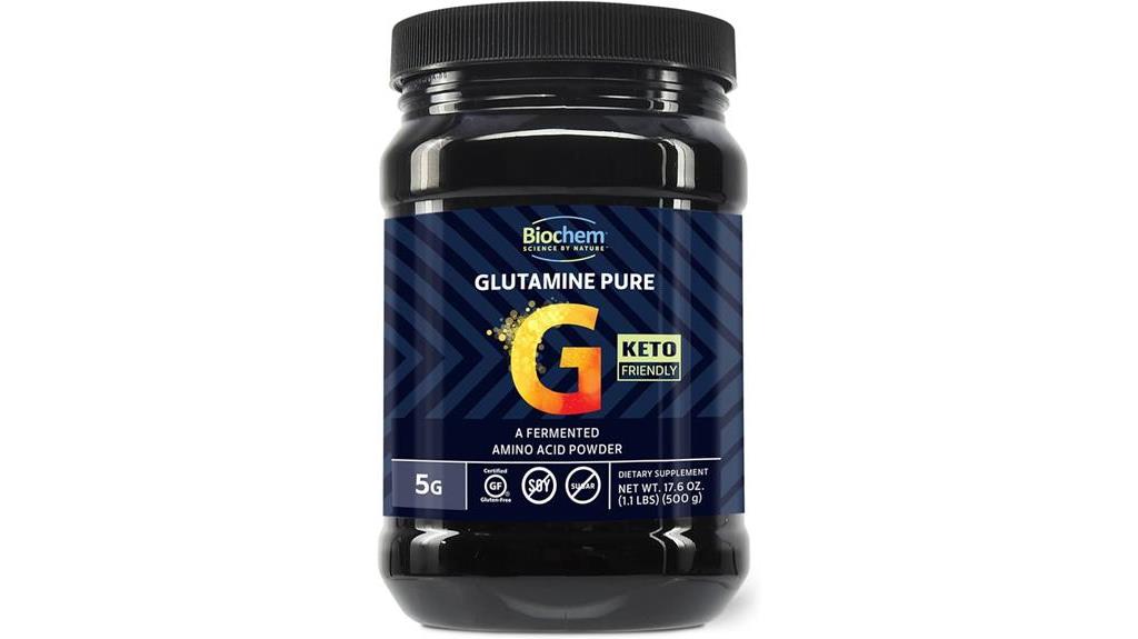 Pure Glutamine Powder 17 6Oz