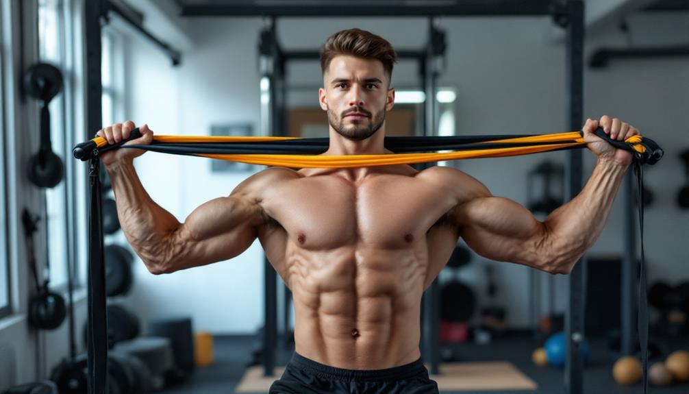 Beginners Guide To Resistance Bands Workouts - 10 Essential Exercises 6 Resistance Band Chest Workout
