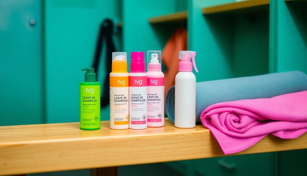 revive post workout hair products
