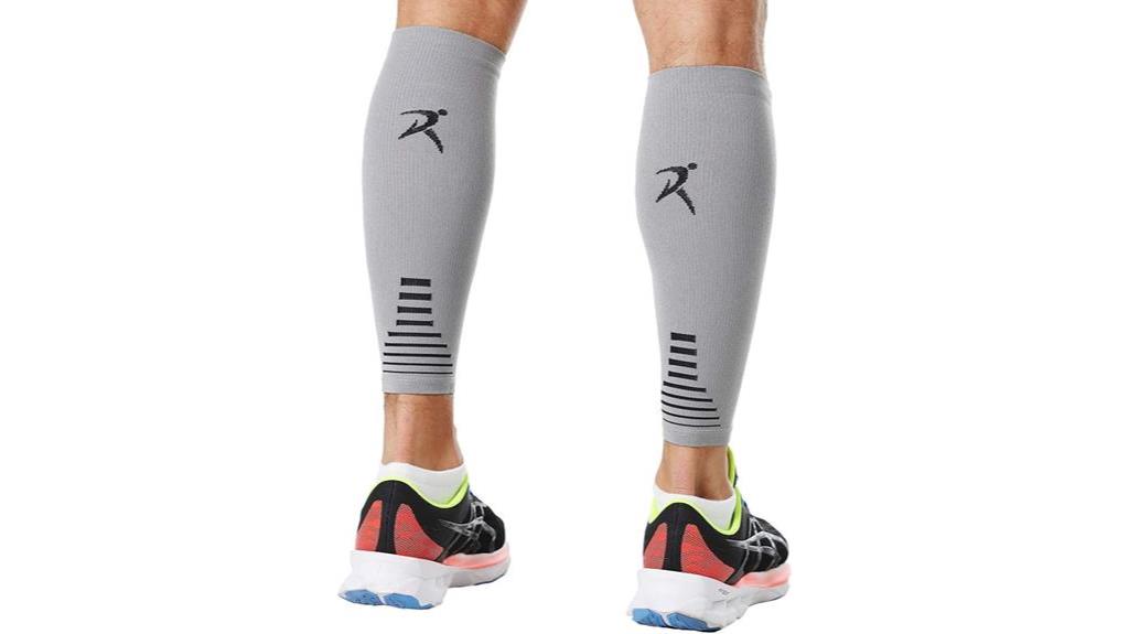 The 5 Best Calf Compression Sleeves For Maximum Support And Recovery In 2024 2 Rymora Grey Compression Sleeve
