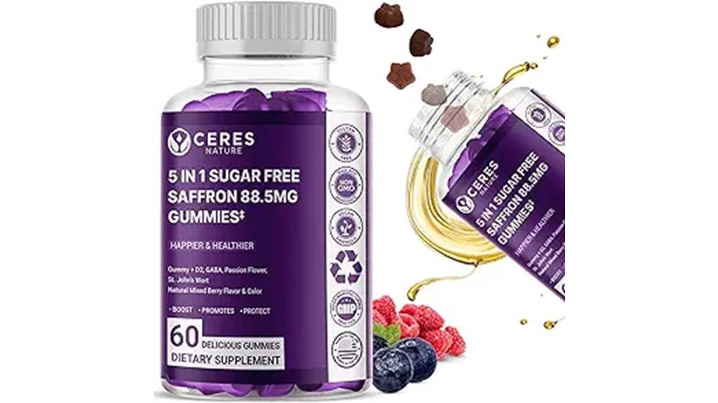 Saffron Gummies For Energy