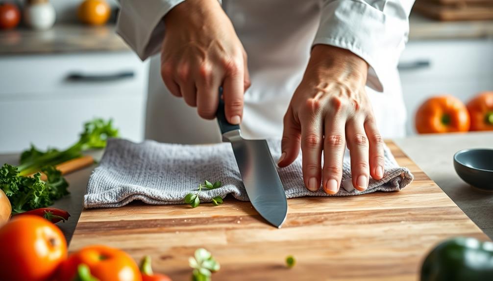 7 Cutting Tips Every Home Chef Needs For Vegetables 2 Secure Cutting Board Firmly