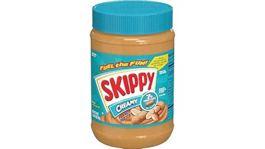 5 Best Peanut Butters For Bulking: Fuel Your Gains With These Protein-Packed Spreads 2 Skippy Creamy Peanut Butter