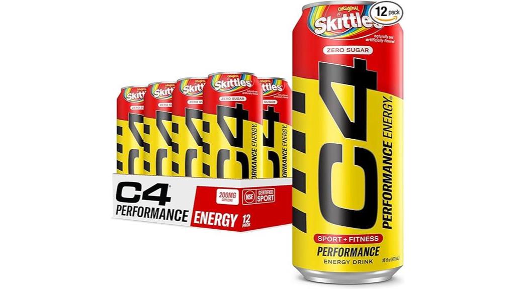 Skittles Flavored Energy Drink Pack